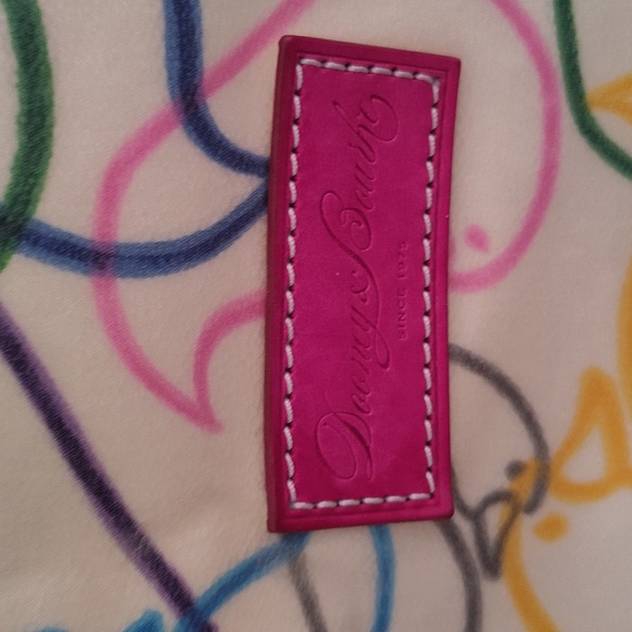 RARE Dooney & Bourke Colorful Duck Design Tote Bag - Picture 6 of 16